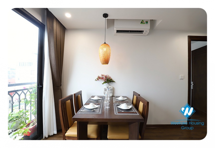 Magnificent 2-bedroom apartment on Kim Ma Thuong Str.