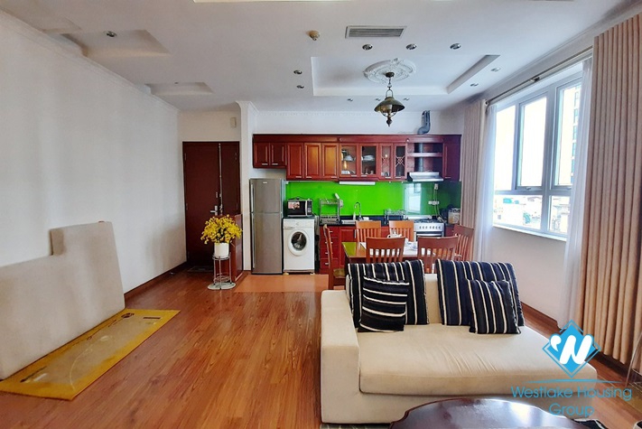 Two-bedroom apartment for rent, near Vincom Ba Trieu