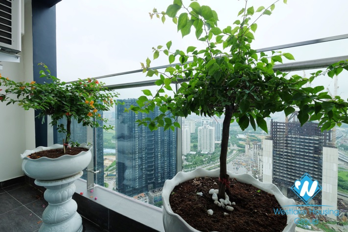 A luxurious, modern penthouse apartment for rent in Sunshine City, Tay Ho