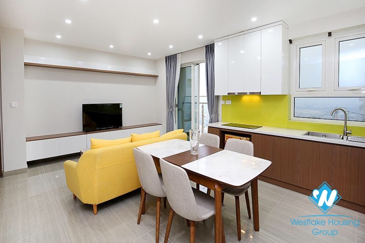 A lovely apartment with 2 bedrooms for rent in Ciputra L Tower