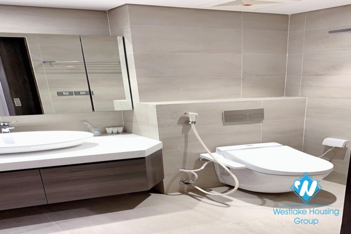 Brand-New Bright serviced studio for rent in Truc Bach street