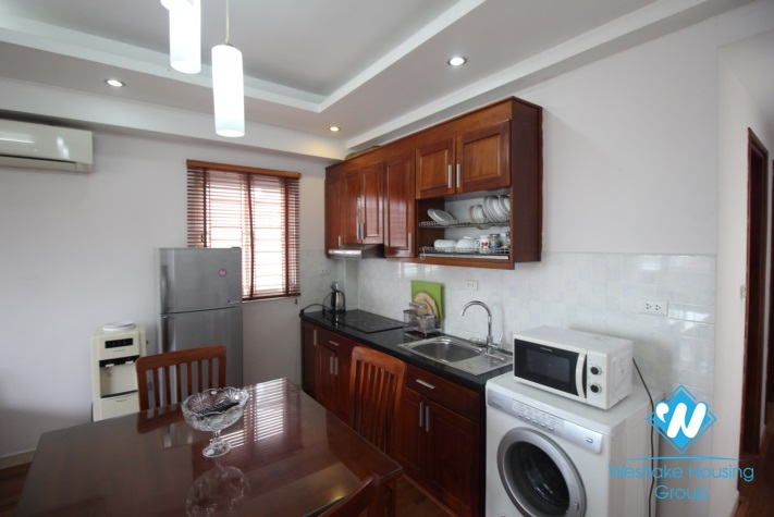 Nice and clean apartment for rent in Truc Bach area, Ba Dinh, Hanoi 