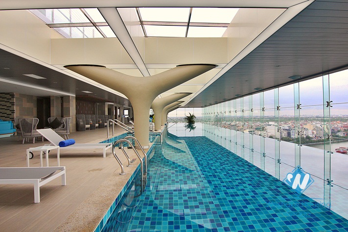 Modern and luxury serviced apartment for rent in Tay Ho, Hanoi
