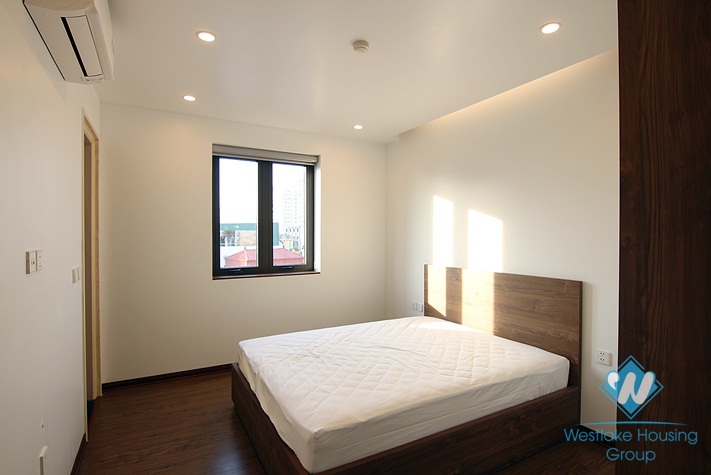 Brand new 2 bedroom apartment on high floor for rent in Trinh cong son, Tay ho