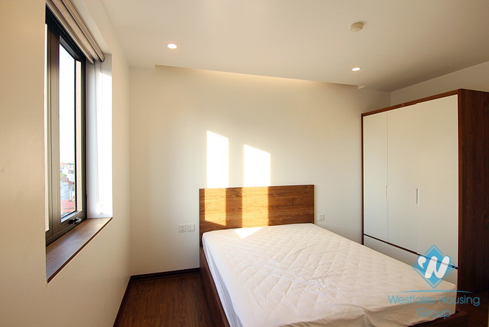 Brand new 2 bedroom apartment on high floor for rent in Trinh cong son, Tay ho