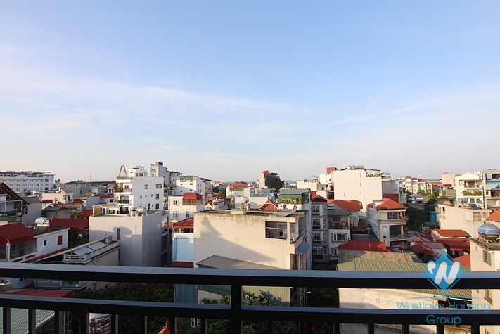 Brand new 2 bedroom apartment on high floor for rent in Trinh cong son, Tay ho