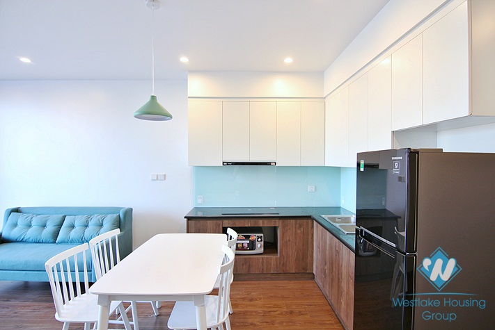 Brand new 2 bedroom apartment on high floor for rent in Trinh cong son, Tay ho
