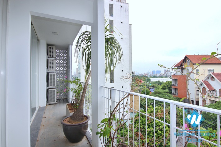 A beautiful, modern 2 bedroom apartment with wonderful lake view rental in Tay Ho