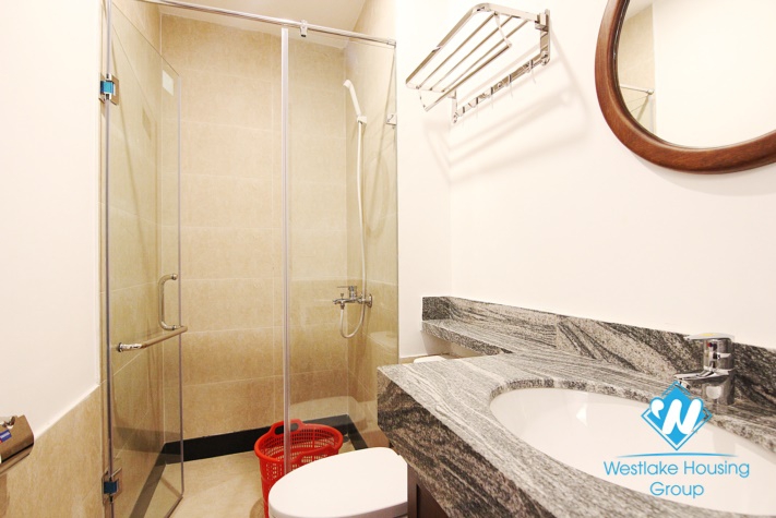  Brand-New Beautiful and modern design and large balcony on  3th floor apartment for rent in Quang Khanh 