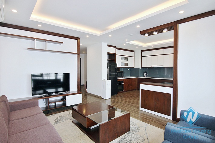 Beautiful and modern 2 bedroom apartment for rent in To ngoc van, Tay ho, Hanoi