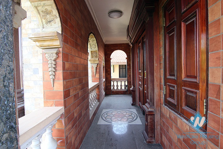 Unique 4 bedroom house for rent in Tay ho, Hanoi