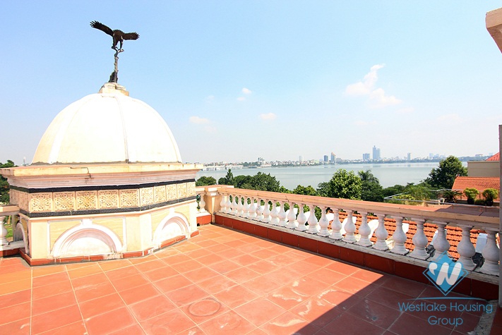 Unique 4 bedroom house for rent in Tay ho, Hanoi