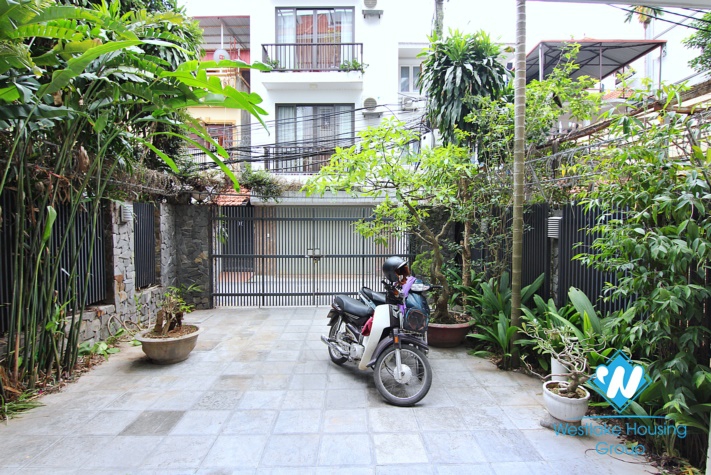 Lovely house full of natural light for rent in Tay Ho, Hanoi