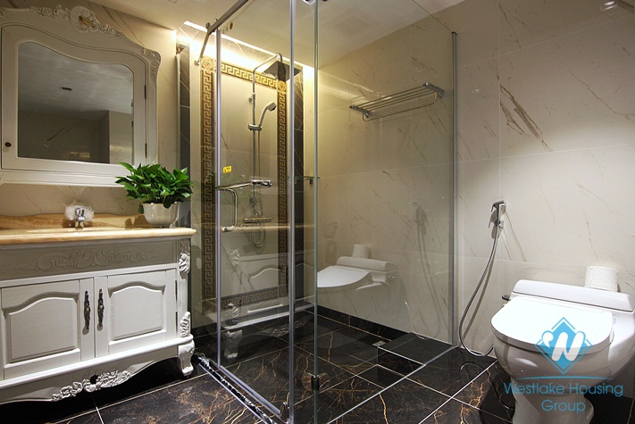 Beautiful brand new 3 bedroom apartment for rent in D'Leroi Soleil, Xuan dieu, Tay ho