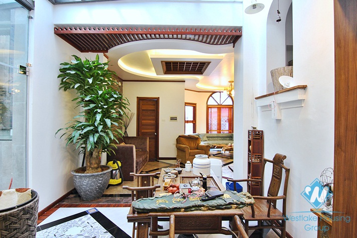 A gorgeous newly renovated villa for rent in Tay ho, Ha noi