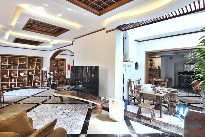 A gorgeous newly renovated villa for rent in Tay ho, Ha noi