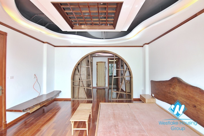 A fabulous brand- new Sophisticated architecture 4 bedroom apartment for rent in To Ngoc Van.