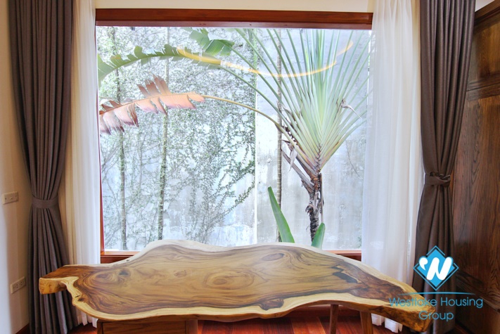 A fabulous brand- new Sophisticated architecture 4 bedroom apartment for rent in To Ngoc Van.