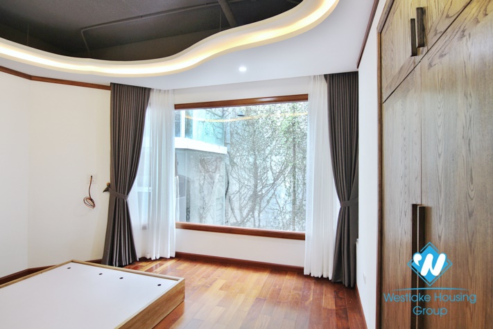 A fabulous brand- new Sophisticated architecture 4 bedroom apartment for rent in To Ngoc Van.