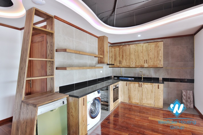 A fabulous brand- new Sophisticated architecture 4 bedroom apartment for rent in To Ngoc Van.