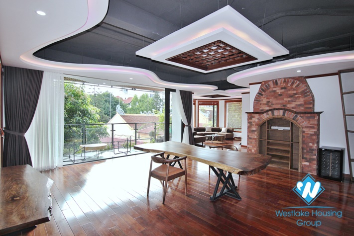 A fabulous brand- new Sophisticated architecture 4 bedroom apartment for rent in To Ngoc Van.