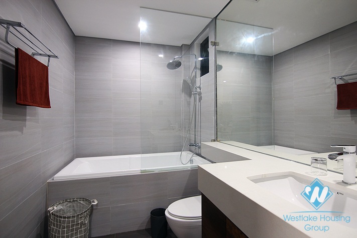 Lovely 1 bedroom apartment with modern furnitures in To Ngoc Van, Tay Ho, Ha Noi