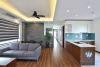 Beautiful top floor 1 bedroom apartment for rent in Trinh cong son, Tay ho, Hanoi