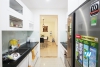 A furnished 3 bedroom apartment for rent in Ciputra L Building
