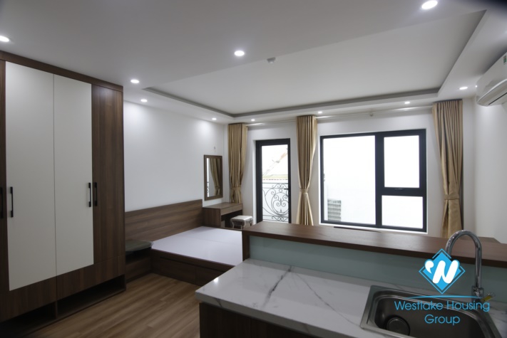 A Brand-new  beautiful studio  on Van Bao Str for rent 