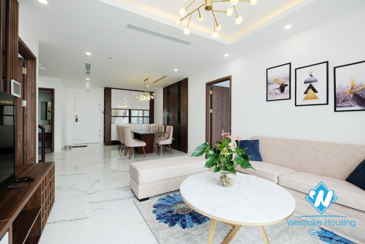 A luxurious, modern penthouse apartment for rent in Sunshine City, Tay Ho