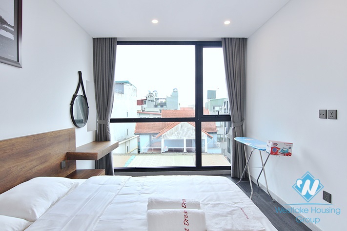 High floor one bedroom apartment for rent in To Ngoc Van st, Tay Ho