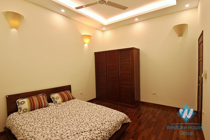 Lake view two bedrooms apartment for rent in Quang Khanh, Tay Ho