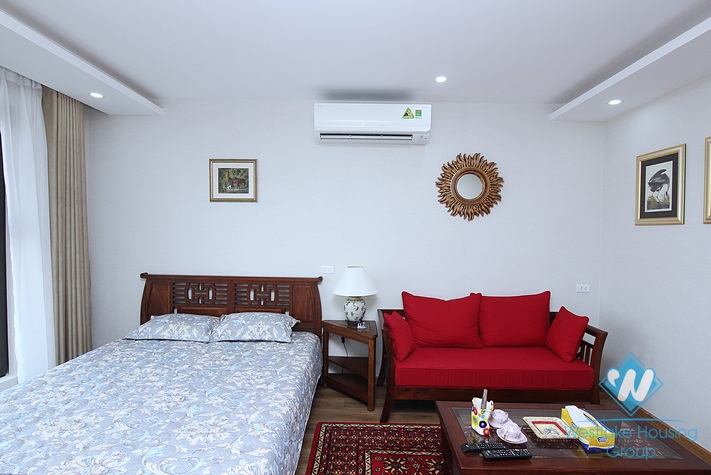 A nicely studio for rent in D' Le Roi Soleil building, Xuan Dieu, Tay Ho