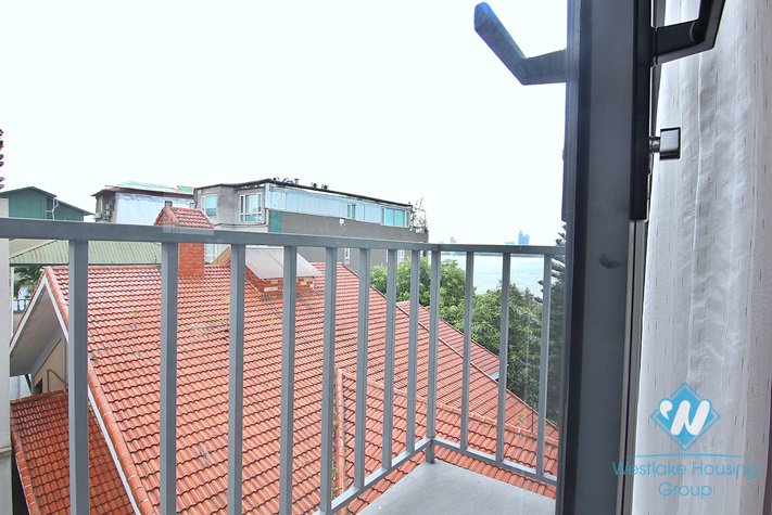 Nice serviced apartment for rent in Dang Thai Mai, Tay Ho, Ha Noi