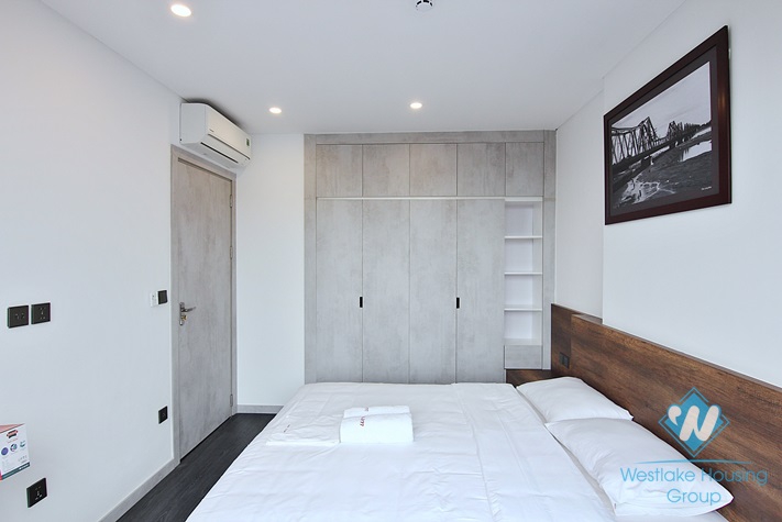 High floor one bedroom apartment for rent in To Ngoc Van st, Tay Ho