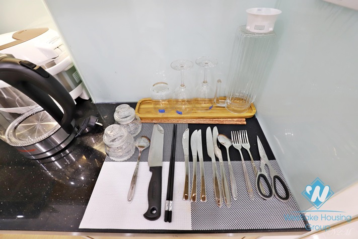 Spacious studio for rent in Kim Ma street, Ba Dinh, Ha Noi