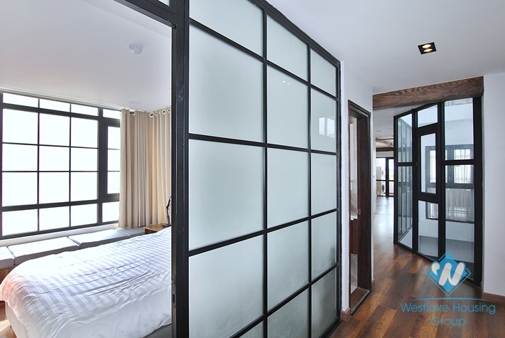 Bright 2 bedrooms apartment for rent in Dang Thai Mai st, Tay Ho