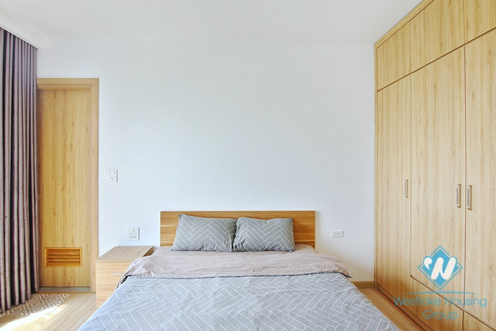 Lake view two bedrooms apartment for rent in Dang Thai Mai, Tay Ho