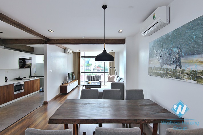 Bright 2 bedrooms apartment for rent in Dang Thai Mai st, Tay Ho