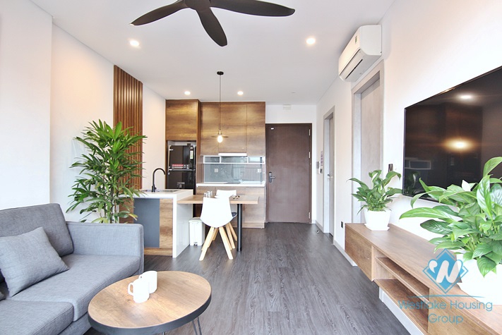 High floor one bedroom apartment for rent in To Ngoc Van st, Tay Ho