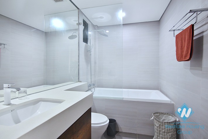 High floor one bedroom apartment for rent in To Ngoc Van st, Tay Ho