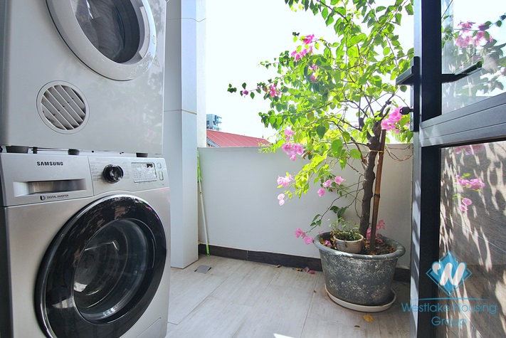 Bright 2 bedrooms apartment for rent in Dang Thai Mai st, Tay Ho