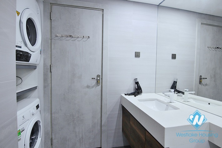 High floor one bedroom apartment for rent in To Ngoc Van st, Tay Ho