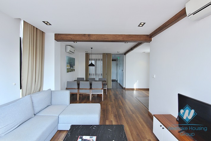 Bright 2 bedrooms apartment for rent in Dang Thai Mai st, Tay Ho