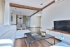 Bright 2 bedrooms apartment for rent in Dang Thai Mai st, Tay Ho