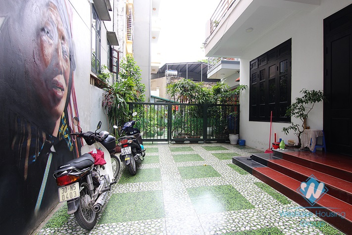Spacious brand new house with 4 bedrooms for rent on Dang Thai Mai, Tay Ho, Hanoi