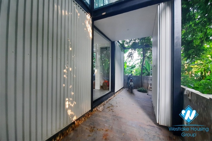 Modern style one bedroom river view house for rent in Ngoc Thuy, Long Bien district