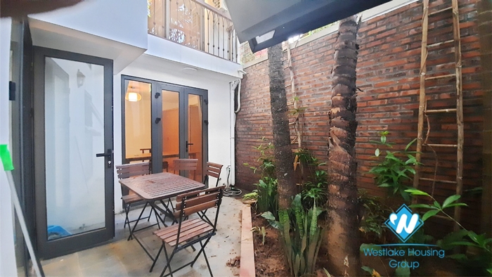 Three bedroom duplex apartment for rent in Ngoc Thuy near French international school