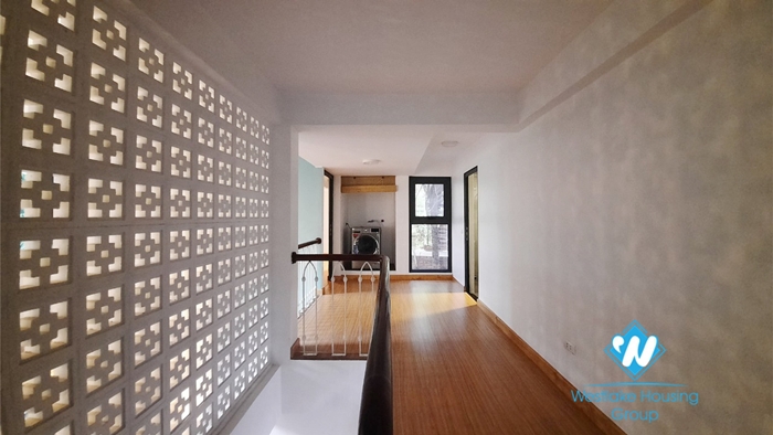 Three bedroom duplex apartment for rent in Ngoc Thuy near French international school