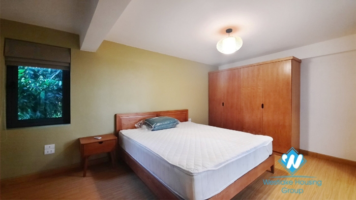 Three bedroom duplex apartment for rent in Ngoc Thuy near French international school